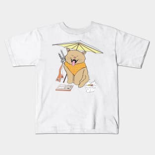 Samurai Cat Kids T-Shirt